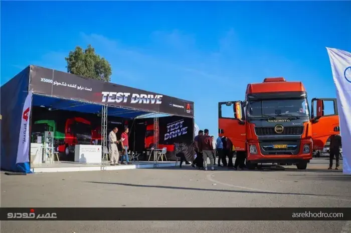 کشنده X5000 به چالش متخصصان پایانه بار بندرعباس رفت