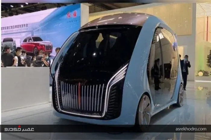 خودروساز لاکچری چین، مینی‌بوس خودران ساخت!+ عکس