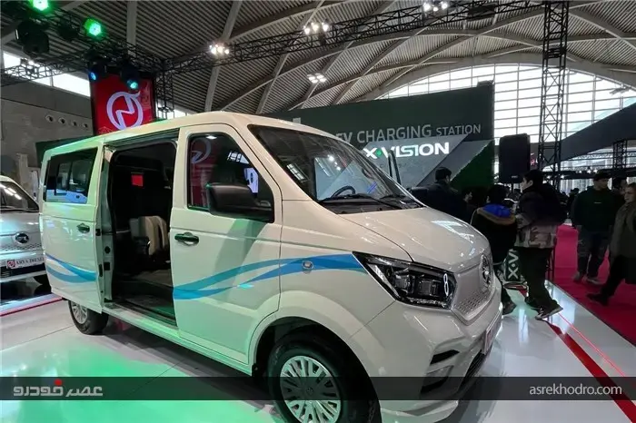 اولین ون برقی ایران توسط آریا دیزل رونمایی شد