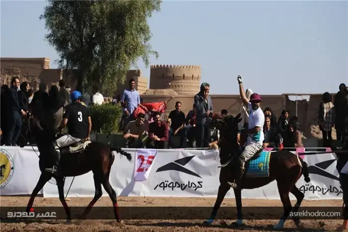 آیین ملی چوگان ایران در ارگ جدید بم برگزار گردید