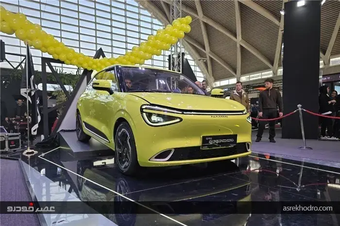 هاچ بک تمام برقی جدید نامی خودرو