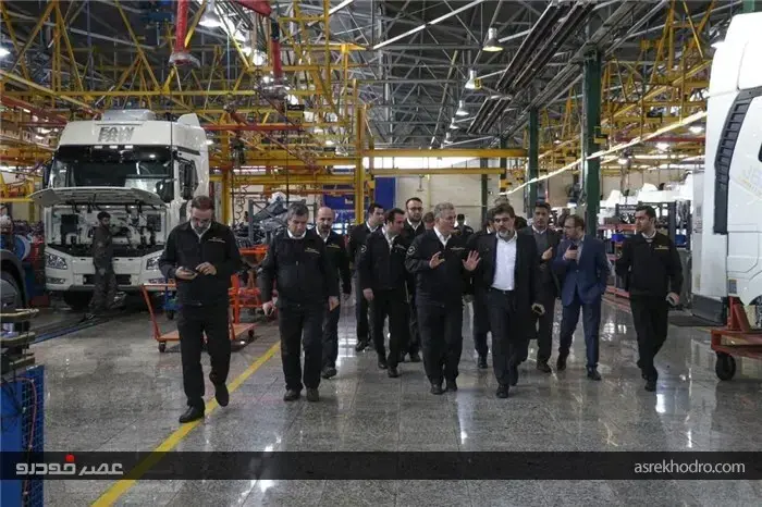 عبدالله توکلی از شرکت سیباموتور دیدن کرد