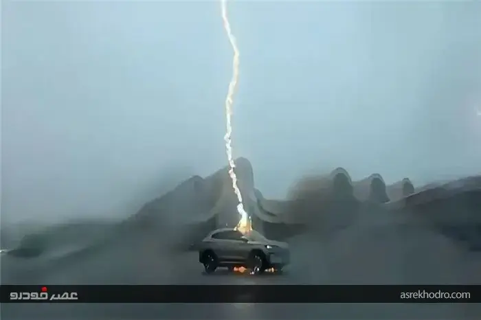 خودرو برقی جان صاحب خود را نجات داد