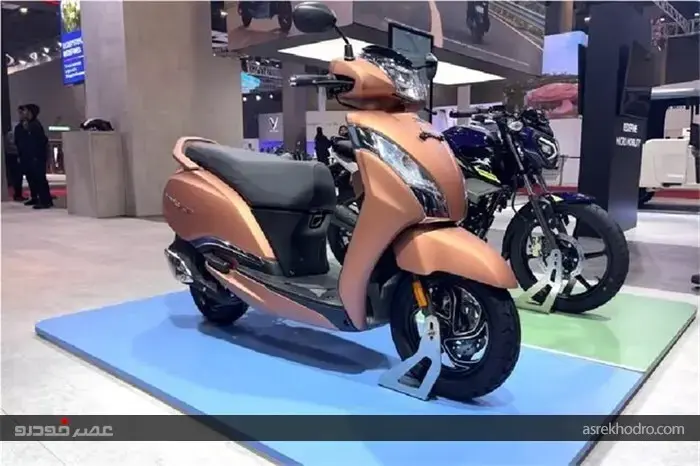 اولین اسکوتر CNG جهان رونمایی شد