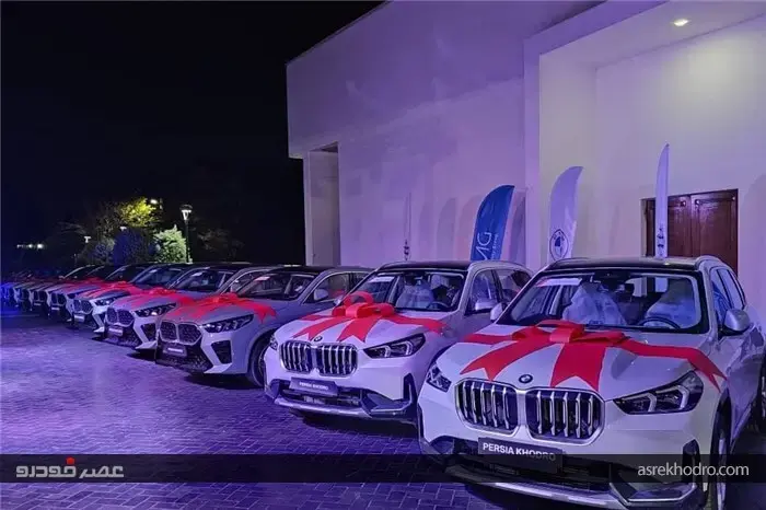 تحویل اولین سری از خودروهای ب‌ام‌و جانبازان توسط پرشیا خودرو