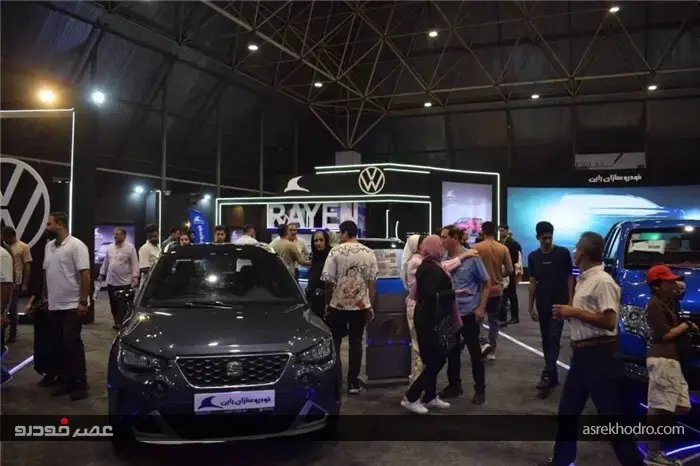 رونمایی از محصولات جدید خودروسازان راین در نمایشگاه خودرو شیراز