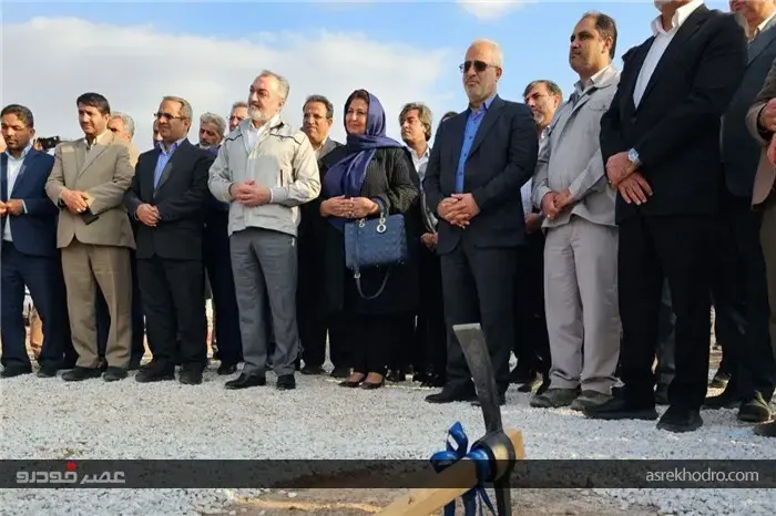 کلنگ‌زنی و آغاز احداث پروژه بزرگ مجموعه کارخانه‌های صنعتی رایزکو در ارگ جدید بم