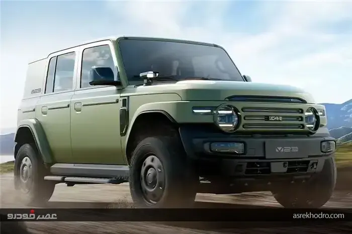 جیپ الکتریکی چری آماده ورود به بازار جهانی