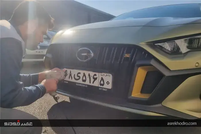 خودروهای GAC پلاک ملی دریافت کردند