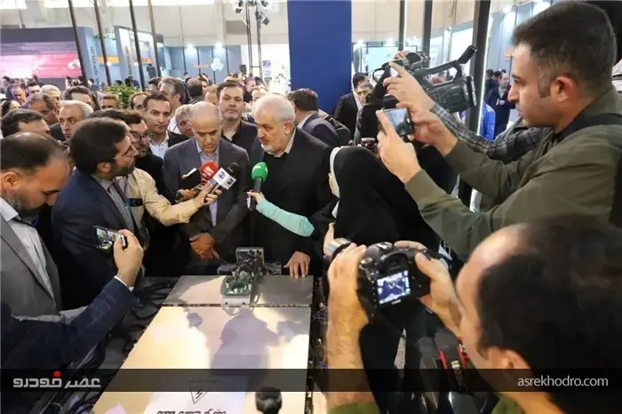 گزارش تصویری آغاز به کار دومین نمایشگاه تحول صنعت خودرو با حضور وزیر صمت