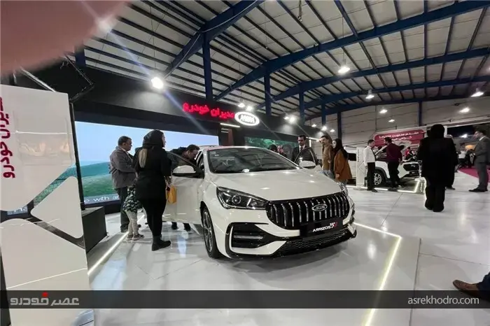 آریزو5 اسپرت از نخلستان های اهواز تا نمایشگاه+ تصاویر