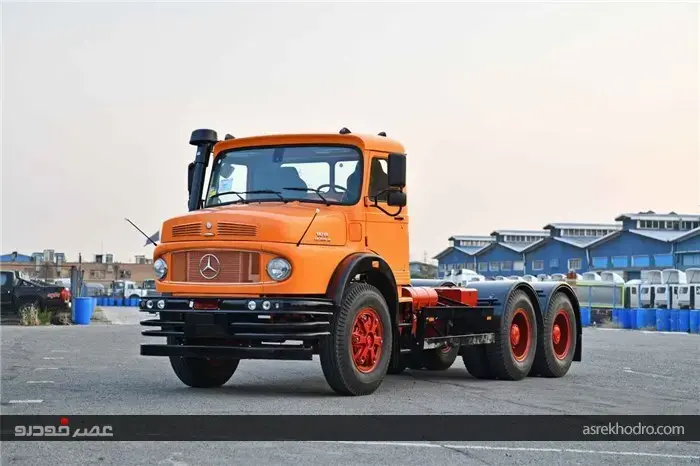 کامیون 26 تن بنز با استانداردهای 85 گانه