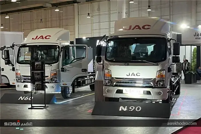 نخستین کامیونت اتوماتیک ایران معرفی می‌شود