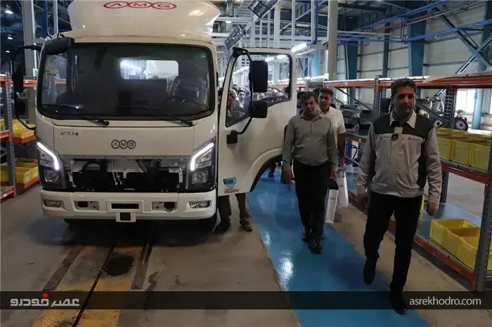 بازدید نمایندگان گروه خودروسازی آرتابان از کارخانهAMG