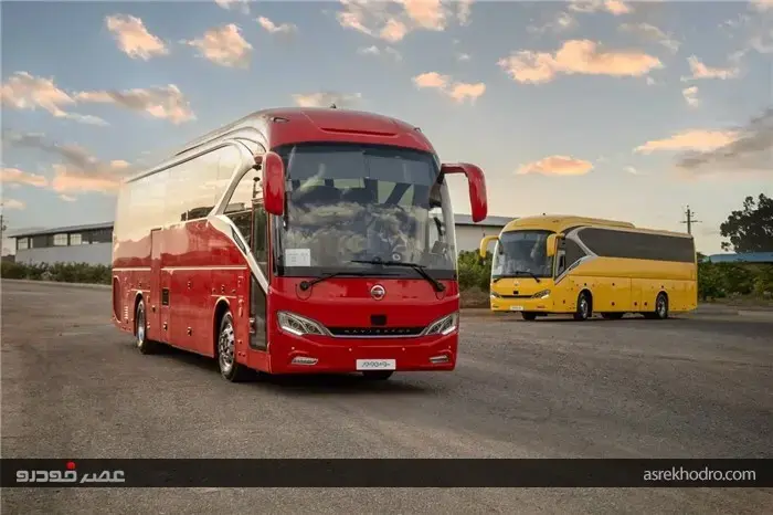 اتوبوس وی آی پی 27 نفره سروش ایویکو پلاک شد