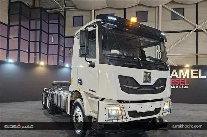 رونمایی از کمپرسی جدید کامل دیزل با موتور 480 اسب‌بخاری