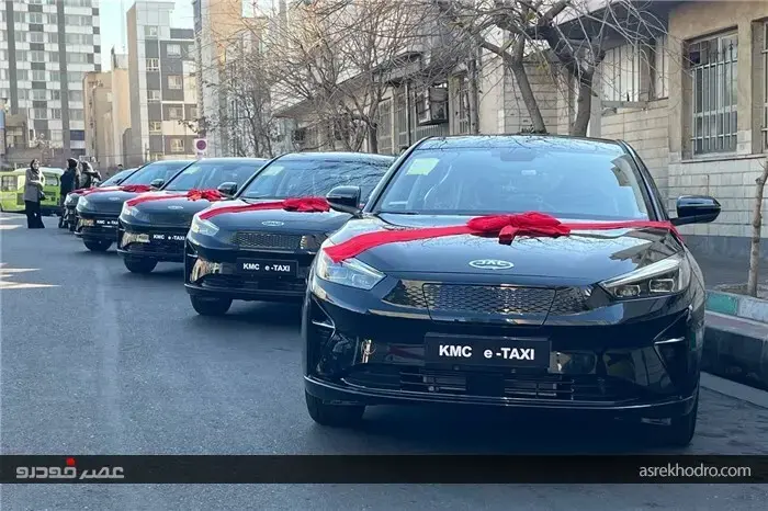 کرمان موتور 400 خودرو برقی تحویل تاکسیرانی داد