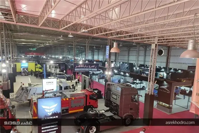 گزارش تصویری مراسم افتتاحیه نمایشگاه خودرو همدان