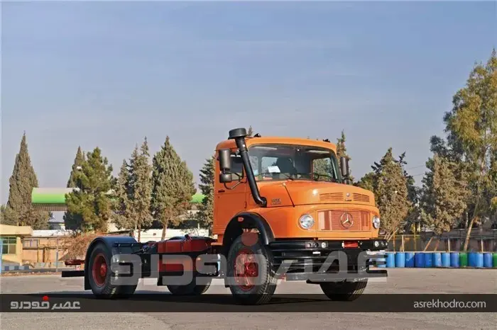 نسخه اپدیت شده کامیون کله نارنجی