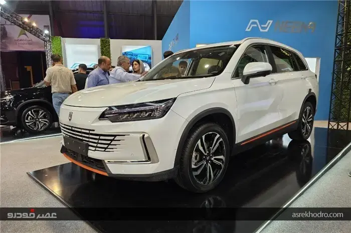 کراس اوور پلاگین هایبرید نوین ماهان رونمایی شد؛ شگفتانه «نبکا» در شیراز