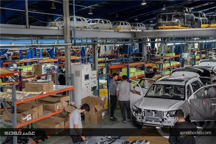 افزایش راندمان و بهبود فرآیندهای تولید در کارخانه صنایع خودروسازی ایلیا