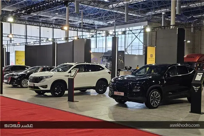 دست پر گروه بهمن در نمایشگاه خودروی مشهد با معرفی محصولات جدید