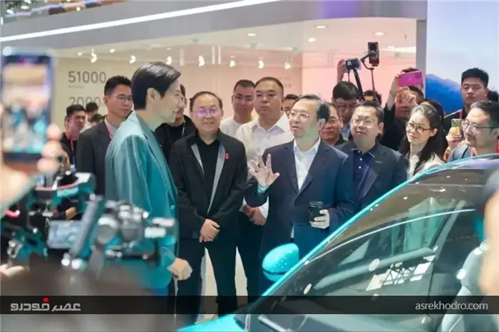 بازدید مدیرعامل بی وای دی از کارخانه شیائومی