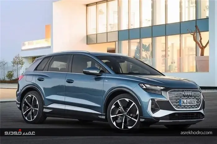 آئودی Q4 e-tron  پر فروش ترین خودروی برقی پرمیموم آلمانی در بازارهای جهانی
